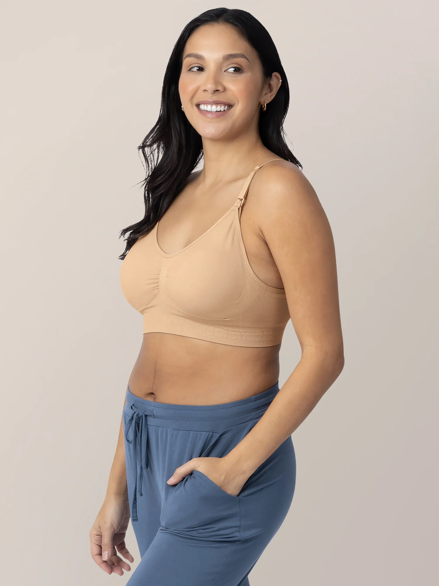 Simply Sublime® Nursing Bra | Beige - Image 5