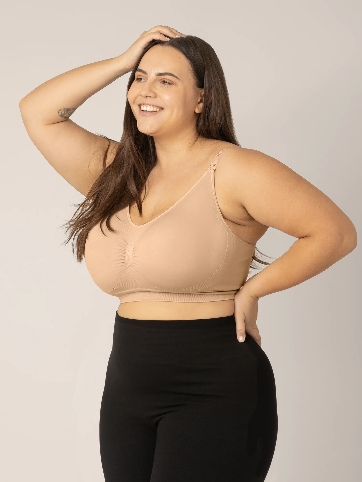 Simply Sublime® Nursing Bra | Beige - Image 8