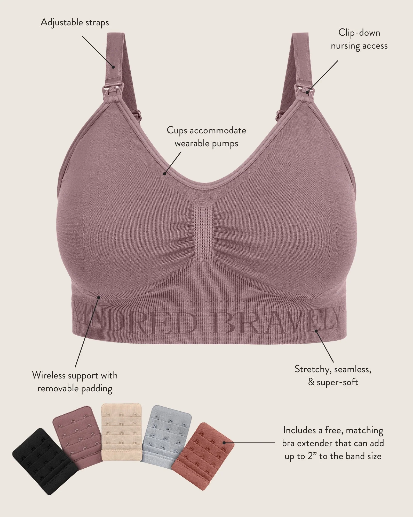 Simply Sublime® Nursing Bra | Twilight - Image 9