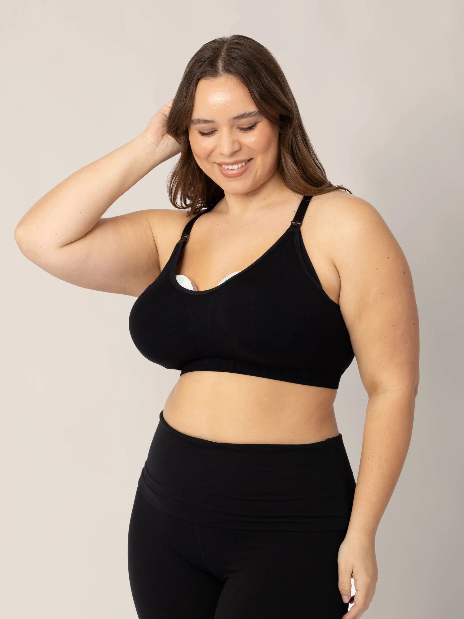 Sublime® Nursing Sports Bra | Black - Image 4